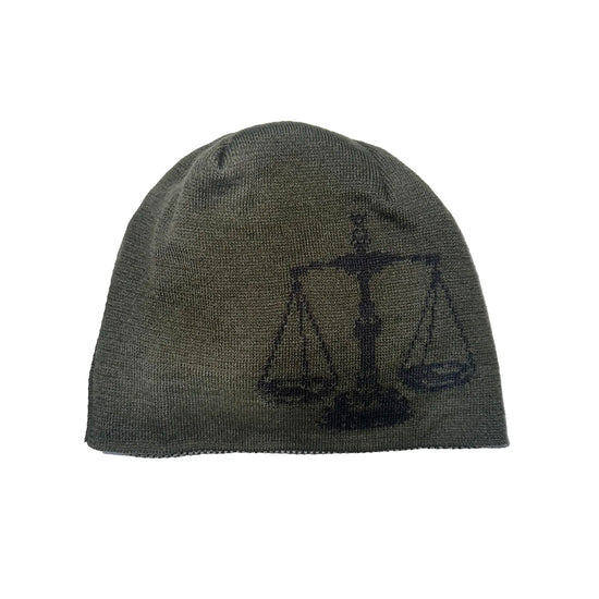 Tansanmagnesium Jacquard Triple Knife Beanie Khaki