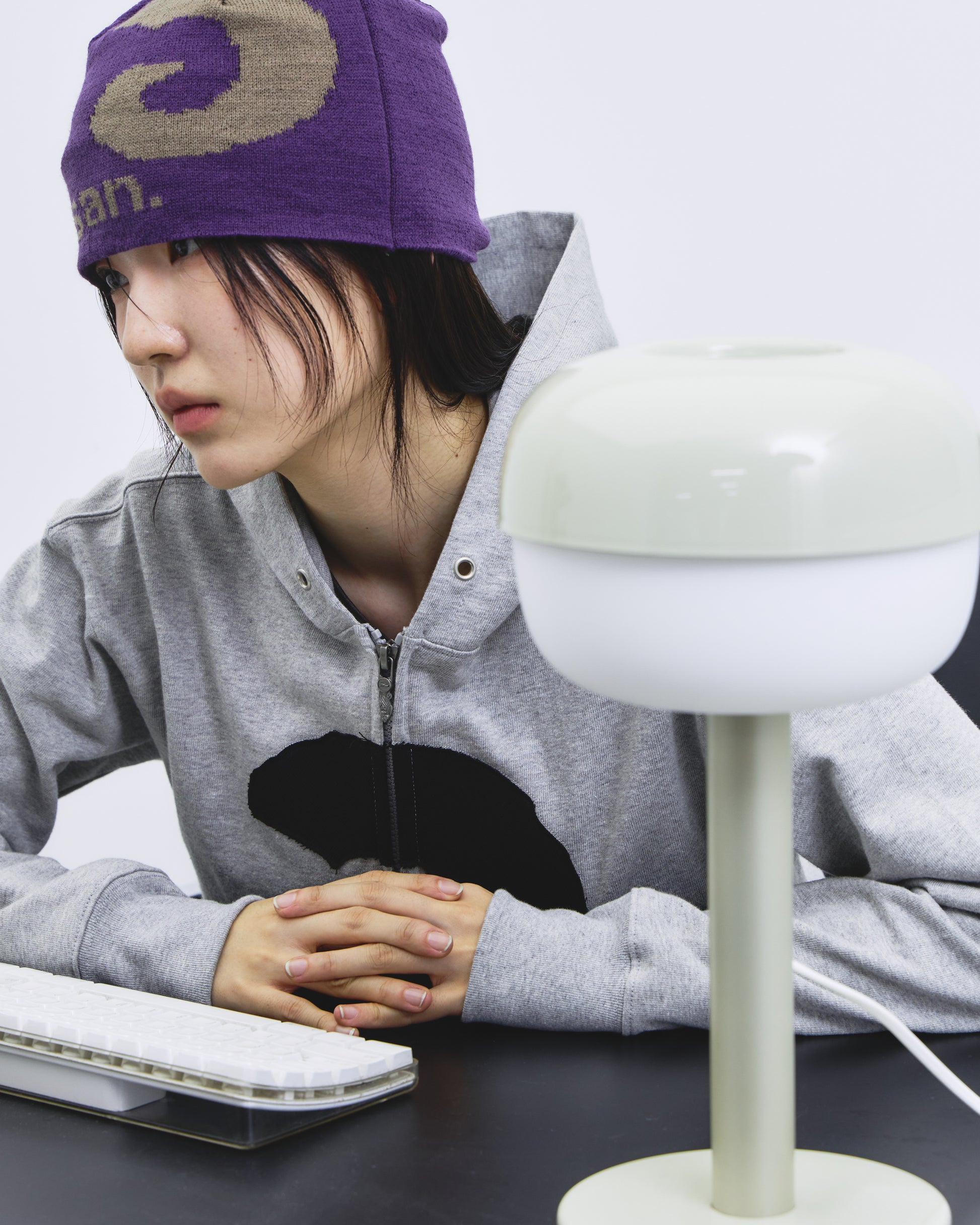 Tansanmagnesium Jacquard Horn Logo Beanie