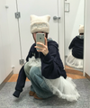 Tansanmagnesium Logo Cat Beanie
