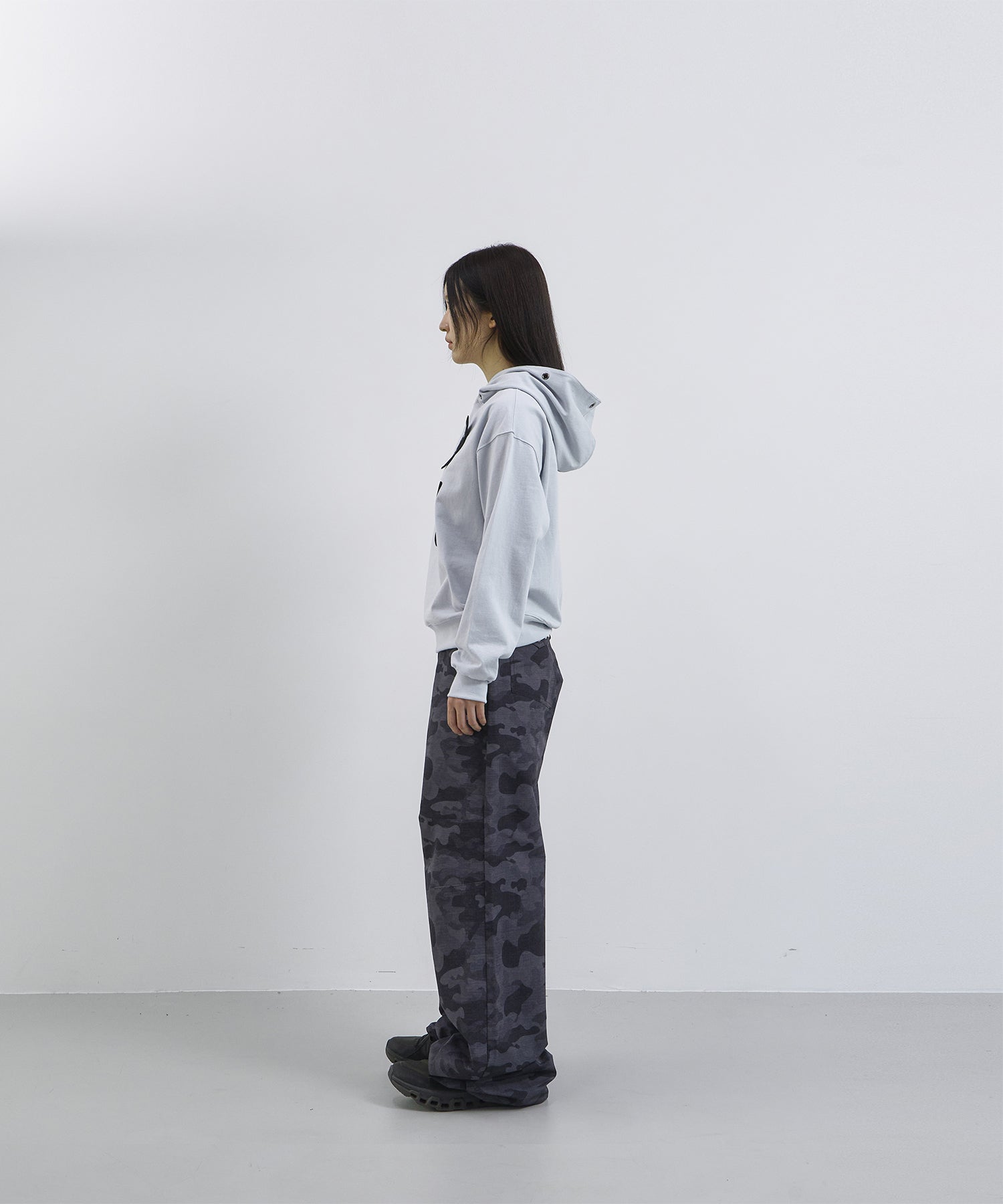 Tansanmagnesium Flower Hoodie Sky Blue