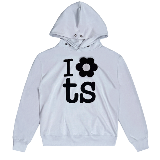 Tansanmagnesium Flower Hoodie Sky Blue