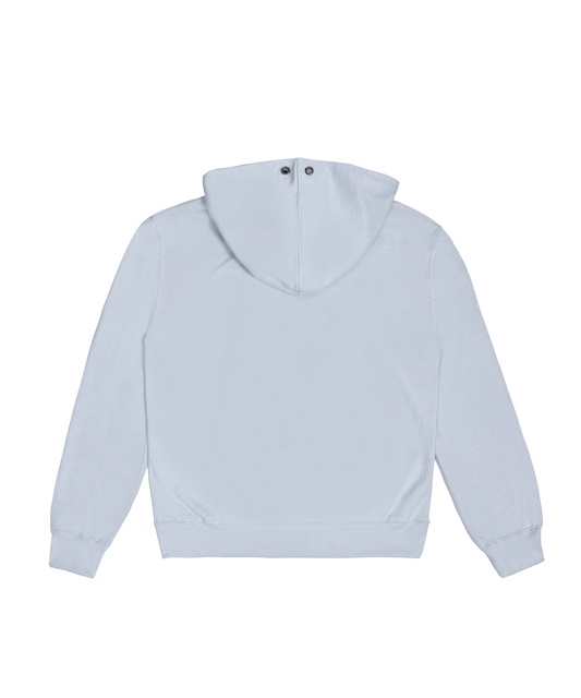 Tansanmagnesium Flower Hoodie Sky Blue