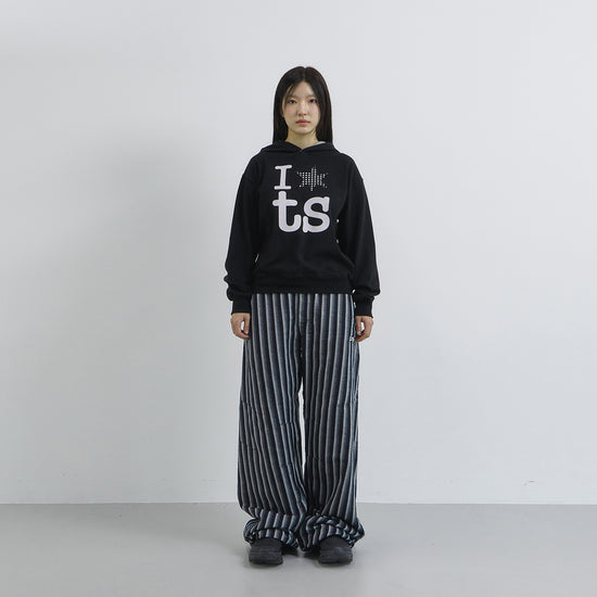 Tansanmagnesium Eyelet Hoodie