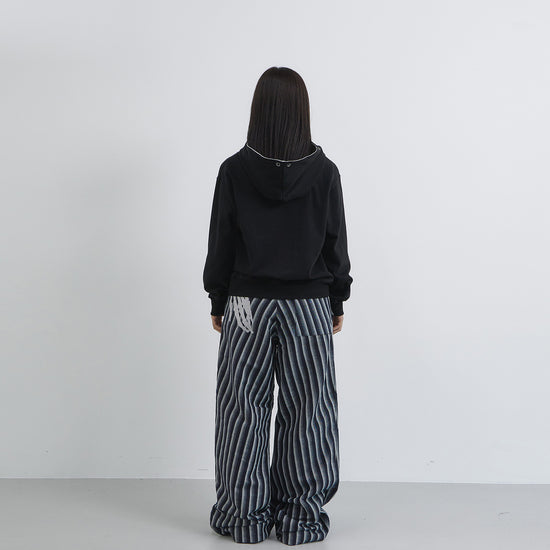 Tansanmagnesium Eyelet Hoodie