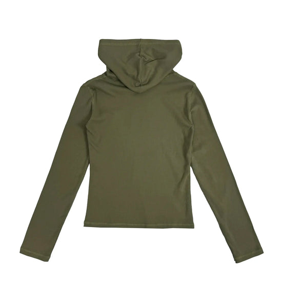Tansanmagnesium Chalk Star Hoodie Long Sleeve Khaki
