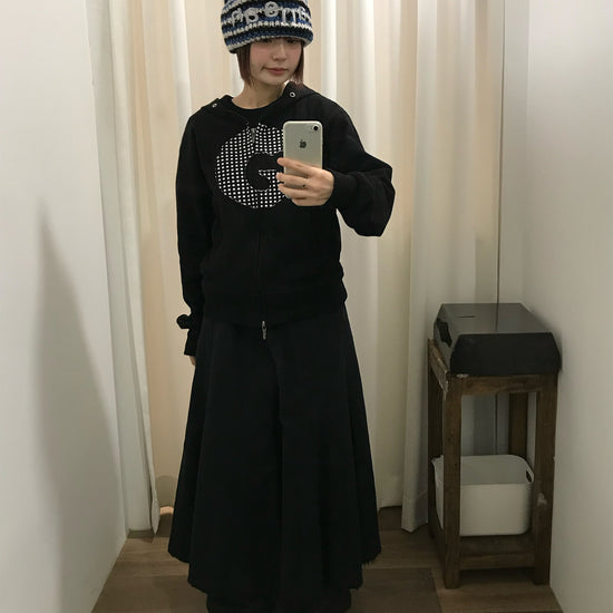 Tansanmagnesium Hon Appliqué Hoodie Full-Zip