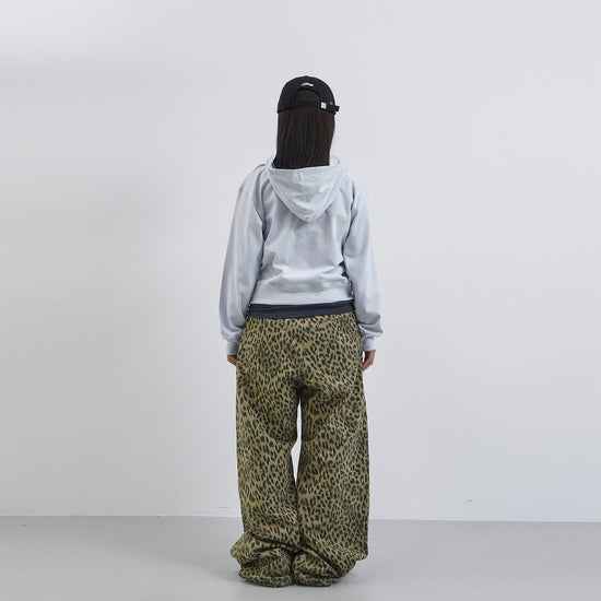 Tansanmagnesium Hon Appliqué Hoodie Full-Zip