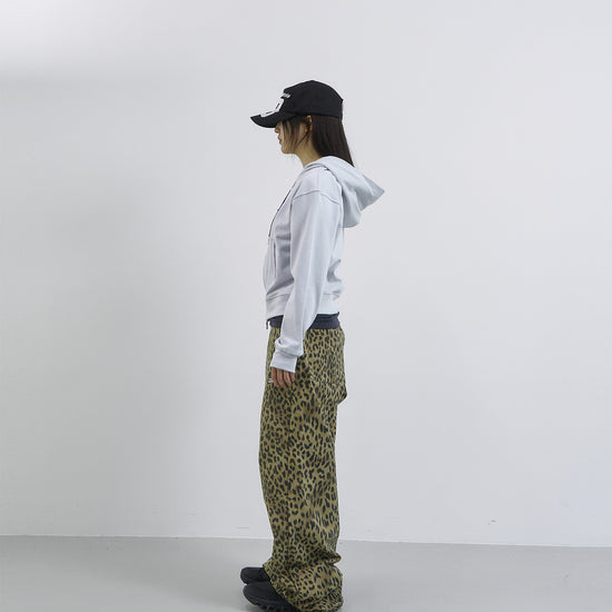 Tansanmagnesium Hon Appliqué Hoodie Full-Zip