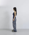 Tansanmagnesium Nylon Wide Stud Pants Camo