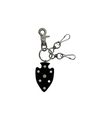 Tansanmagnesium Songchi Leather Stud Keyring