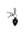 Tansanmagnesium Songchi Leather Stud Keyring
