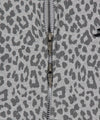 Tansanmagnesium Jooyoung X Tansanmagnesium Hoodie Zip-Up Leopard Grey