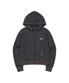 Tansanmagnesium (5/8 Pre-Order) Jooyoung x Tansanmagnesium Hoodie Zip-Up Leopard Charcoal