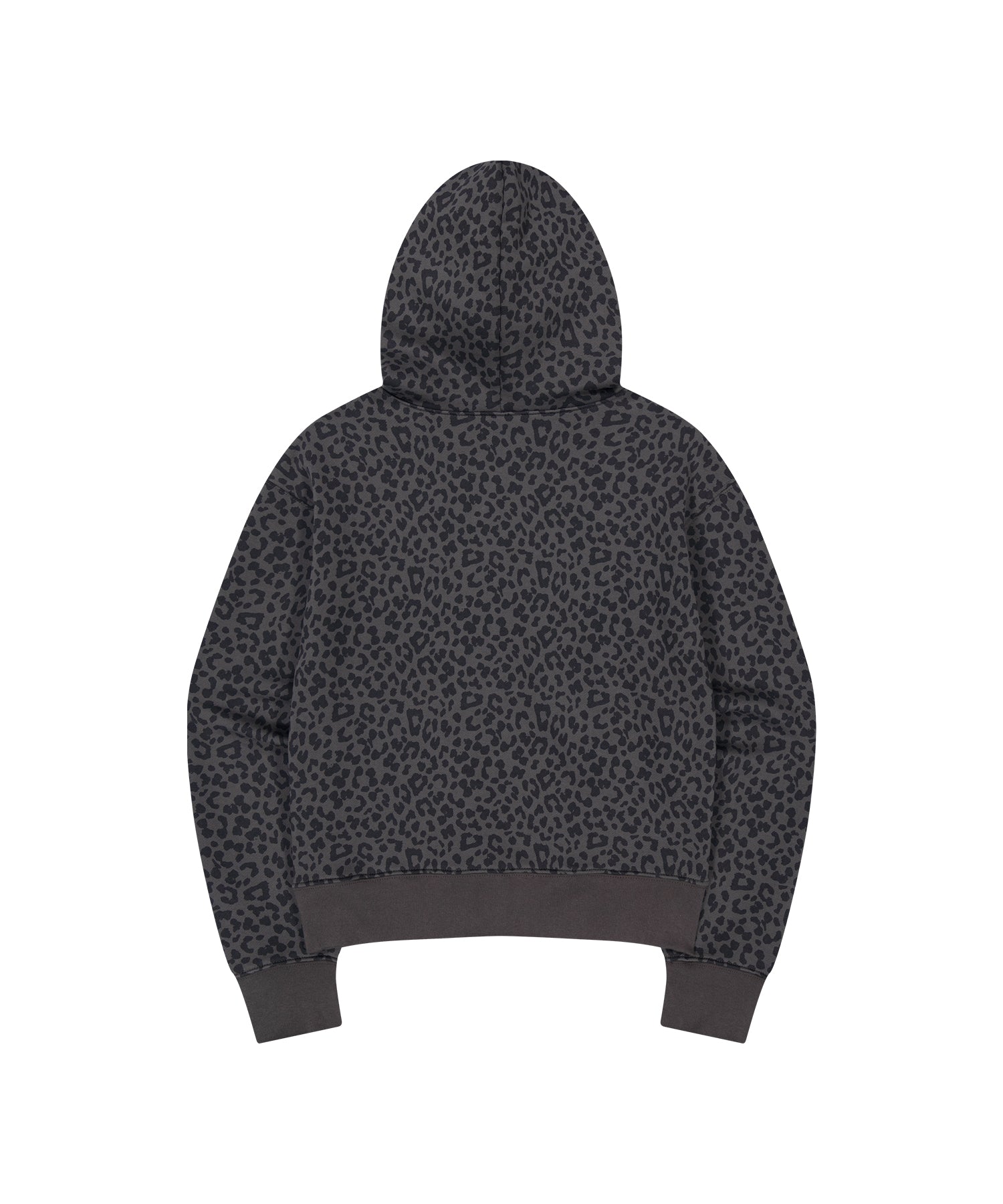 Tansanmagnesium (5/8 Pre-Order) Jooyoung x Tansanmagnesium Hoodie Zip-Up Leopard Charcoal