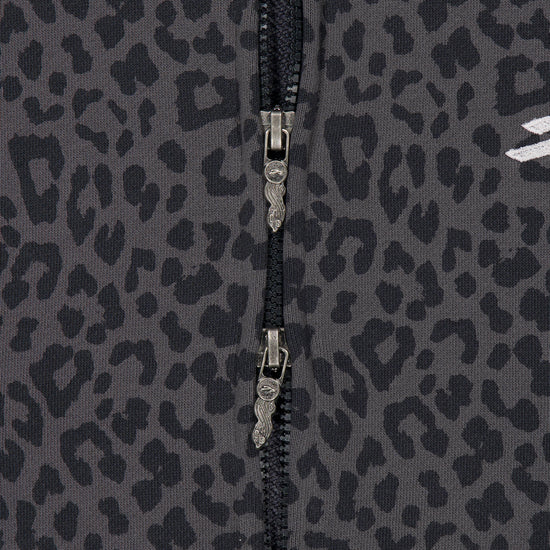 Tansanmagnesium (5/8 Pre-Order) Jooyoung x Tansanmagnesium Hoodie Zip-Up Leopard Charcoal