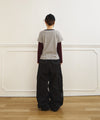 Tansanmagnesium (5/2 Pre-Order Delivery) Jooyoung X Tansanmagnesium Cat Layered Long Sleeve Grey