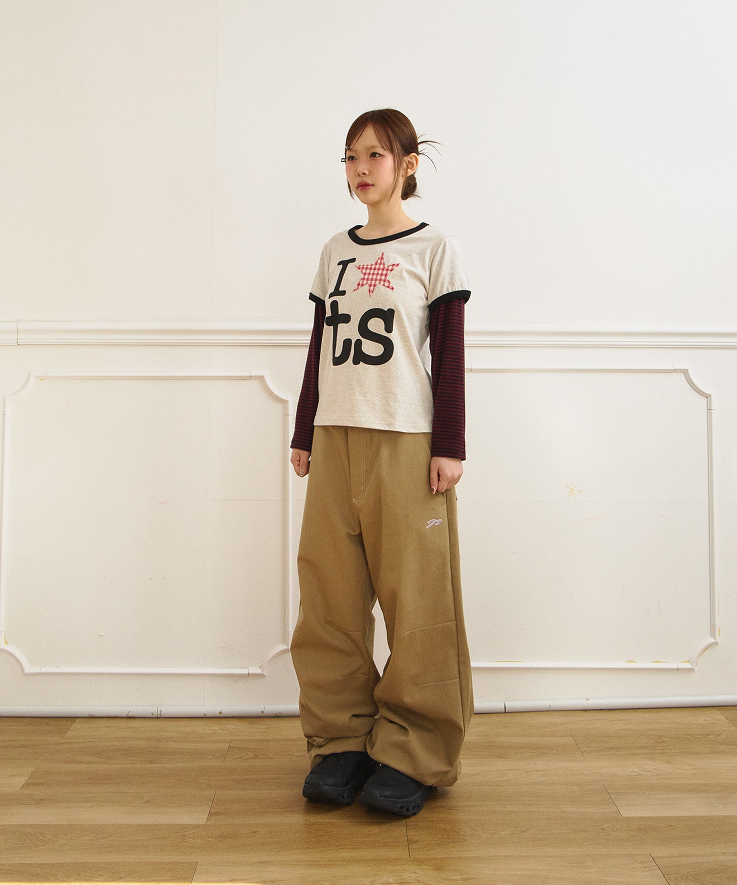 Tansanmagnesium Jooyoung x Tansanmagnesium Ringer Layered Long Sleeve Ivory