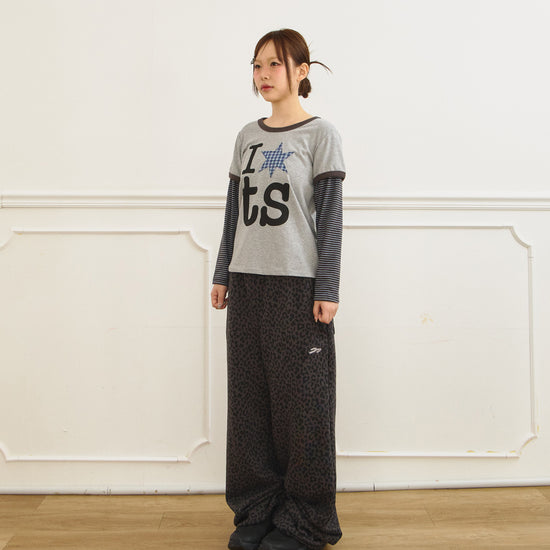 Tansanmagnesium Jooyoung X Tansan Ringer Layered Long Sleeve Grey