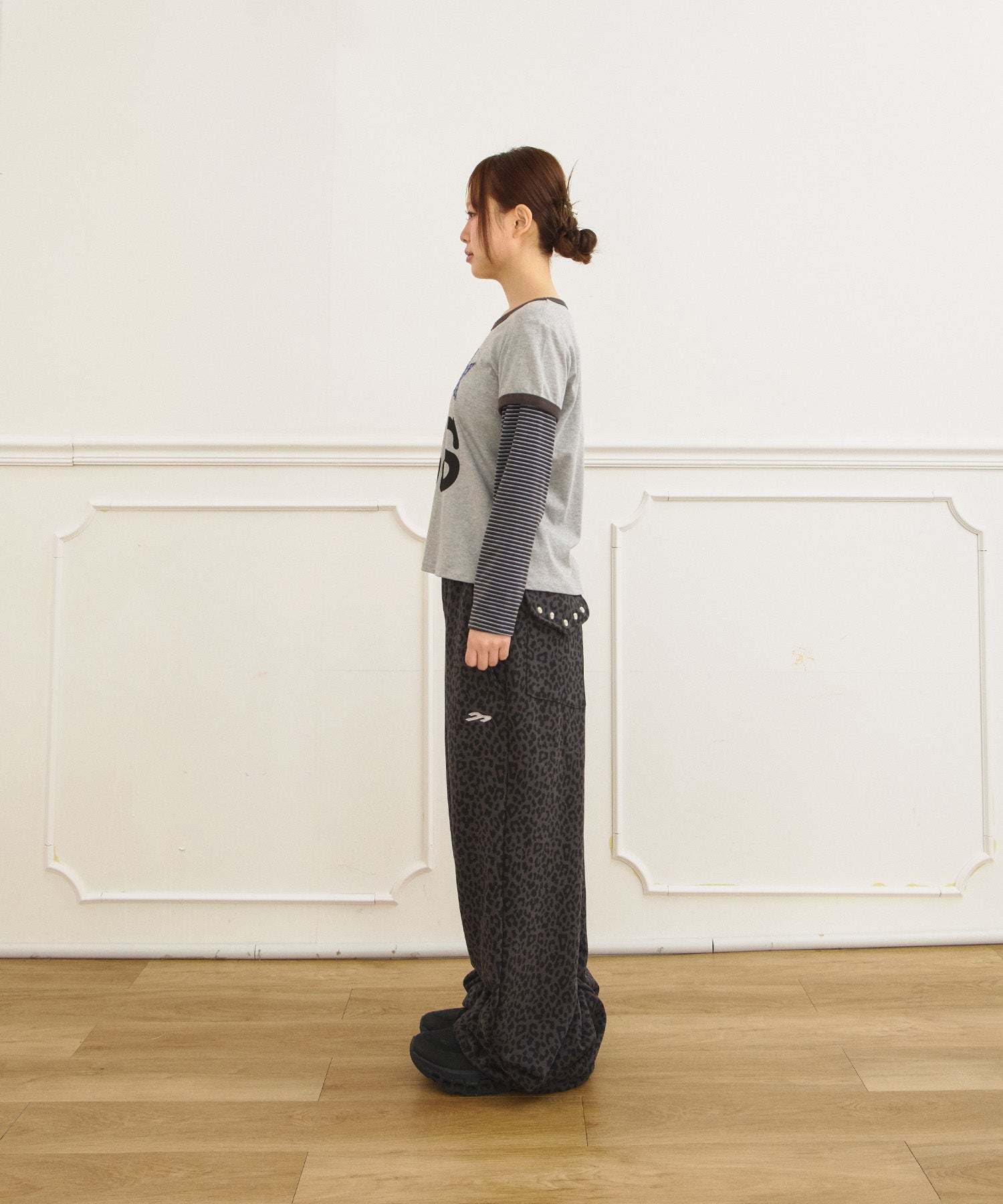 Tansanmagnesium Jooyoung X Tansan Ringer Layered Long Sleeve Grey