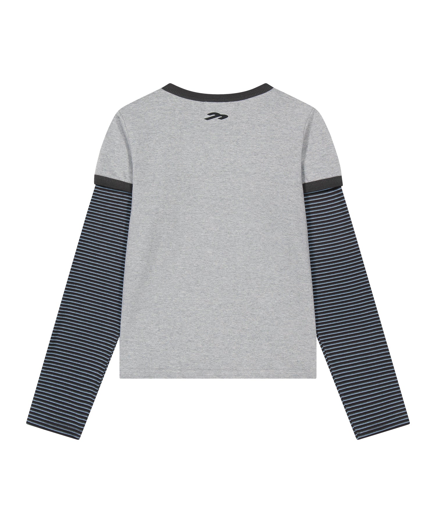 Tansanmagnesium Jooyoung X Tansan Ringer Layered Long Sleeve Grey