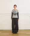 Tansanmagnesium (5/8 Pre-Order) Juyoung X Tansanmagnesium Stud Sweat Pants Leopard Charcoal