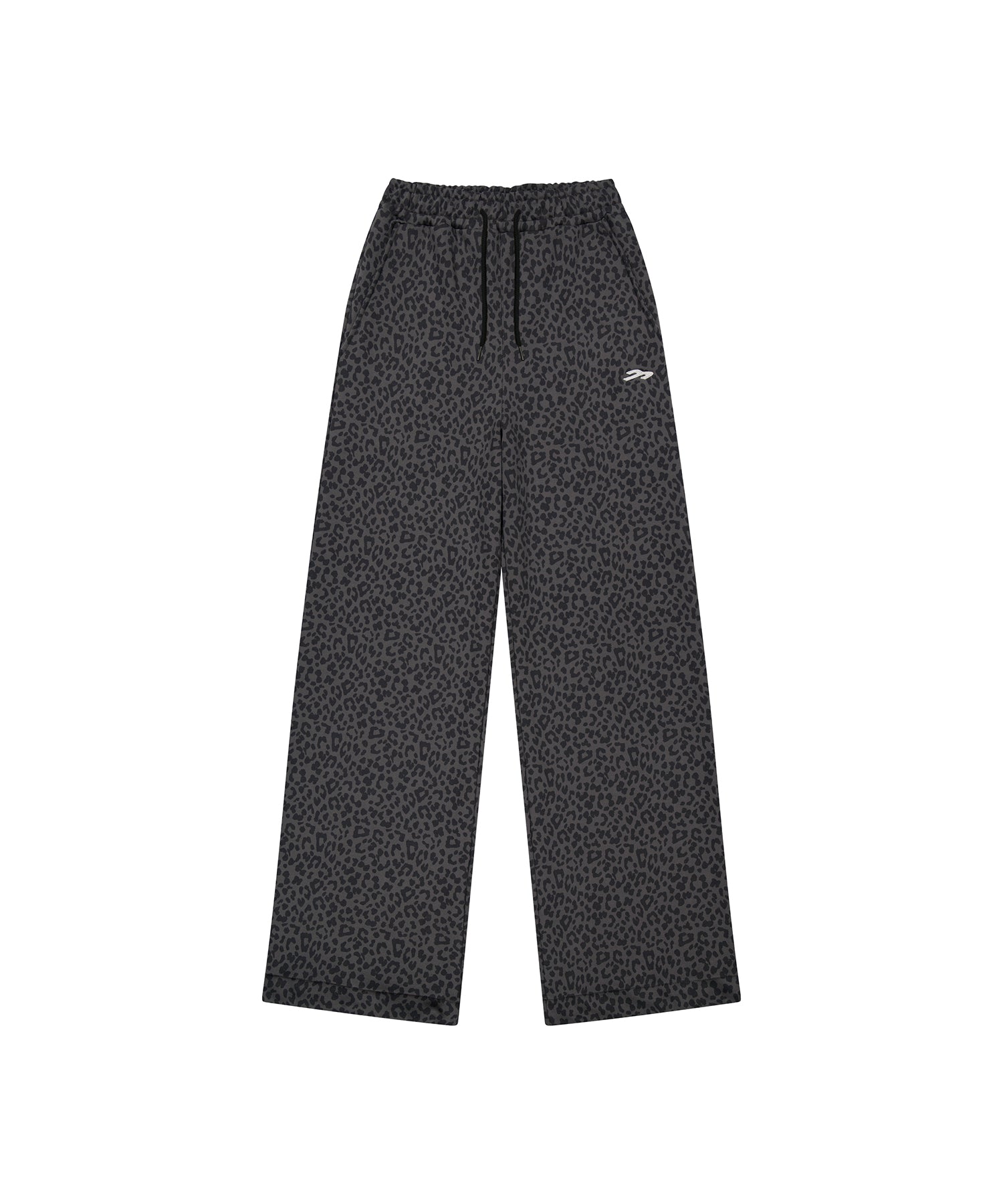 Tansanmagnesium (5/8 Pre-Order) Juyoung X Tansanmagnesium Stud Sweat Pants Leopard Charcoal