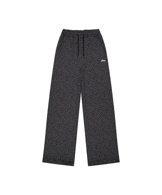 Tansanmagnesium (5/8 Pre-Order) Juyoung X Tansanmagnesium Stud Sweat Pants Leopard Charcoal