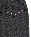 Tansanmagnesium (5/8 Pre-Order) Juyoung X Tansanmagnesium Stud Sweat Pants Leopard Charcoal
