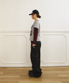Tansanmagnesium (5/30 Pre-Order) Jooyoung X Tansanmagnesium Wide Ringer Cargo Pants Black