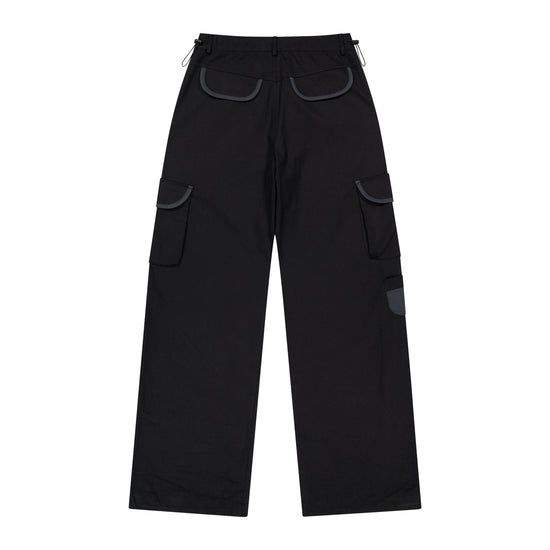 Tansanmagnesium (5/30 Pre-Order) Jooyoung X Tansanmagnesium Wide Ringer Cargo Pants Black