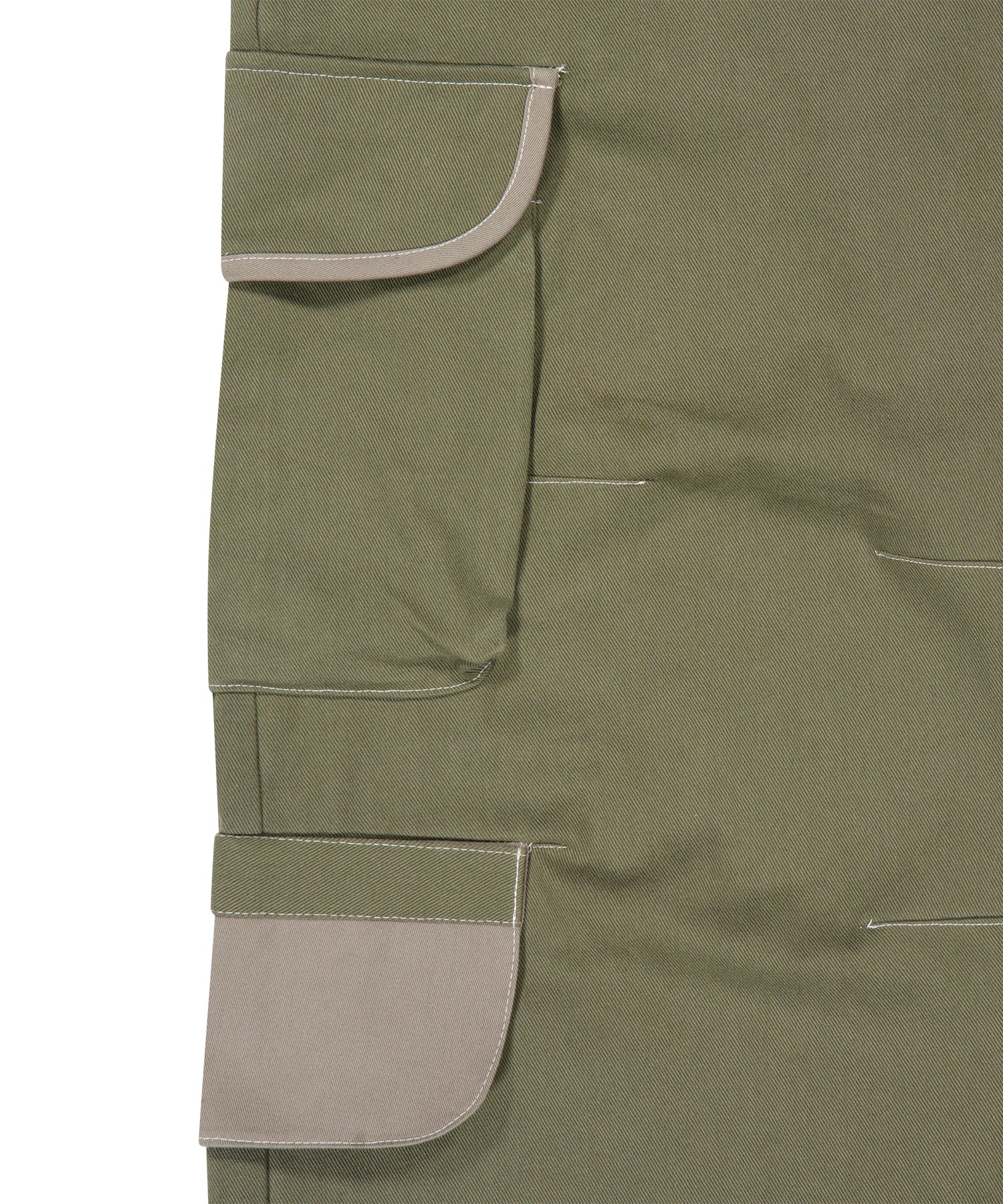 Tansanmagnesium Jooyoung X Tansanmagnesium Wide Ringer Cargo Pants Khaki