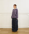 Tansanmagnesium Juyoung X Tansanmagnesium Cotton Wide Star Stud Pants Navy