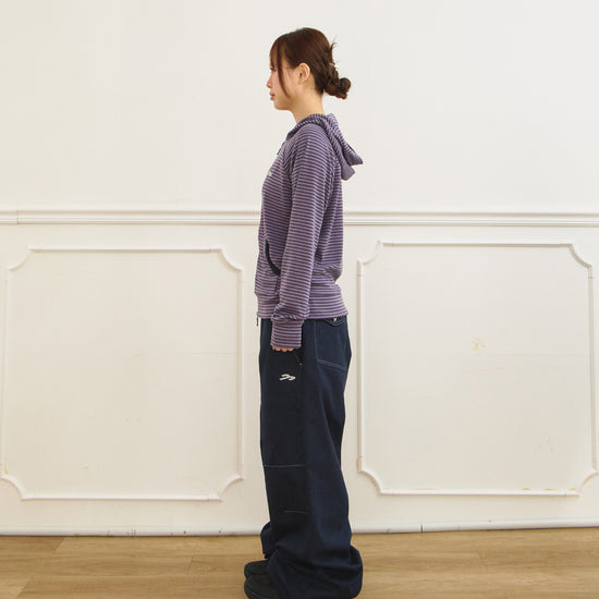 Tansanmagnesium Juyoung X Tansanmagnesium Cotton Wide Star Stud Pants Navy