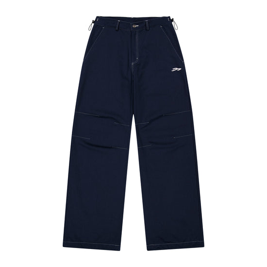 Tansanmagnesium Juyoung X Tansanmagnesium Cotton Wide Star Stud Pants Navy