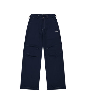 Tansanmagnesium Juyoung X Tansanmagnesium Cotton Wide Star Stud Pants Navy