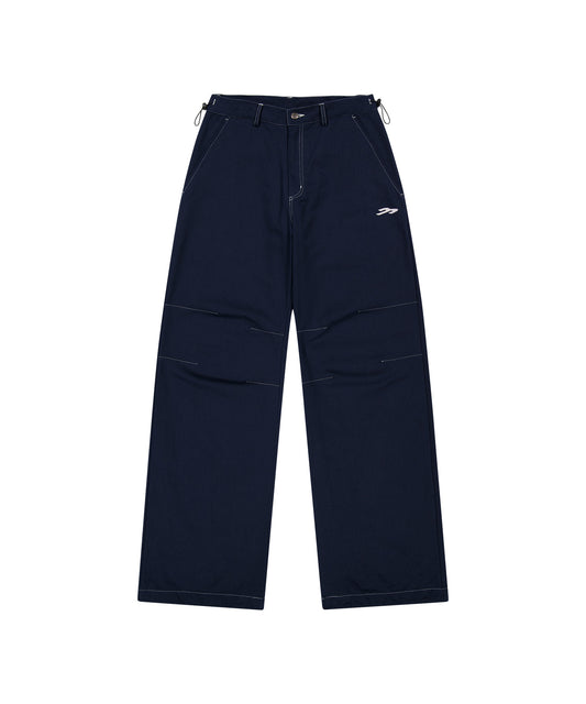 Tansanmagnesium Juyoung X Tansanmagnesium Cotton Wide Star Stud Pants Navy