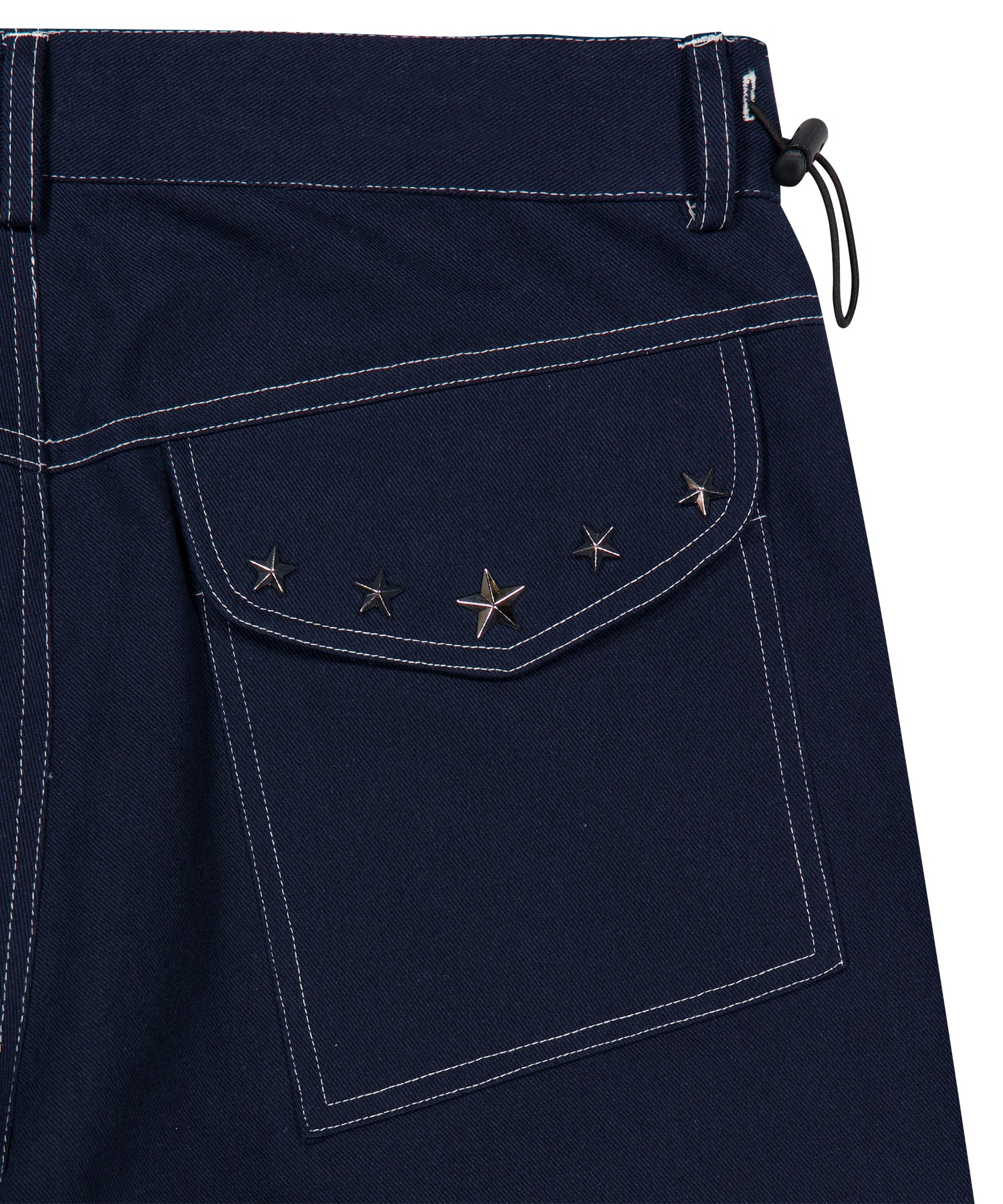Tansanmagnesium Juyoung X Tansanmagnesium Cotton Wide Star Stud Pants Navy