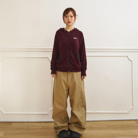 Tansanmagnesium Jooyoung X Tansanmagnesium Cotton Wide Star Stud Pants Beige