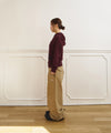 Tansanmagnesium Jooyoung X Tansanmagnesium Cotton Wide Star Stud Pants Beige