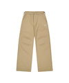 Tansanmagnesium Jooyoung X Tansanmagnesium Cotton Wide Star Stud Pants Beige