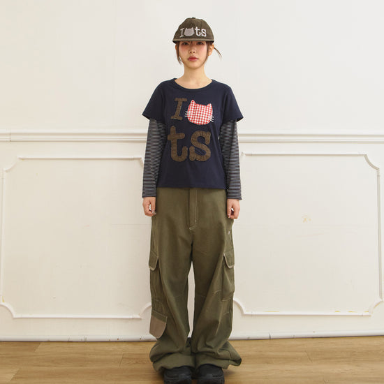 Tansanmagnesium JuYoung X Tansanmagnesium Cat Ball Cap Brown