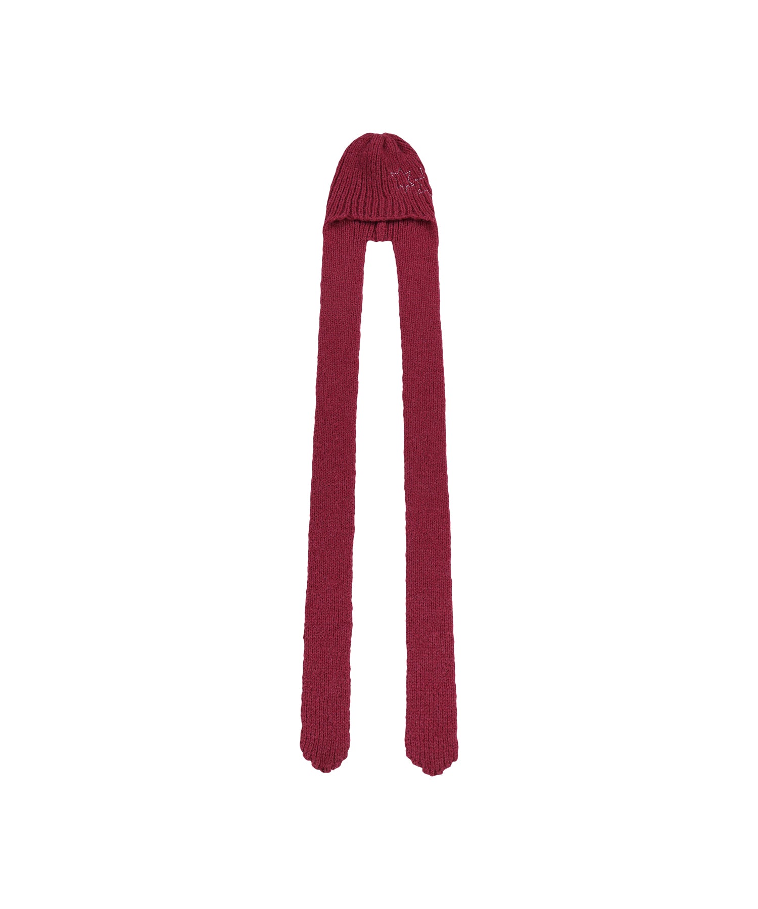 Tansanmagnesium Jooyoung X Tansan Star Hood Muffler Pink