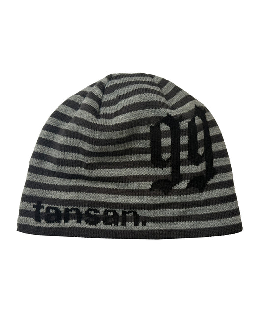 Tansanmagnesium Jooyoung X Tansanmagnesium 99 Beanie Stripe Black