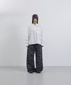Tansanmagnesium Nylon Wide Stud Pants Camo