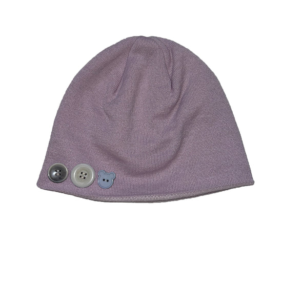 Tansanmagnesium Jacquard Button Beanie