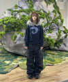 Tansanmagnesium ODIPIGI X Tansanmagnesium Fur Hoodie Zip-Up Navy
