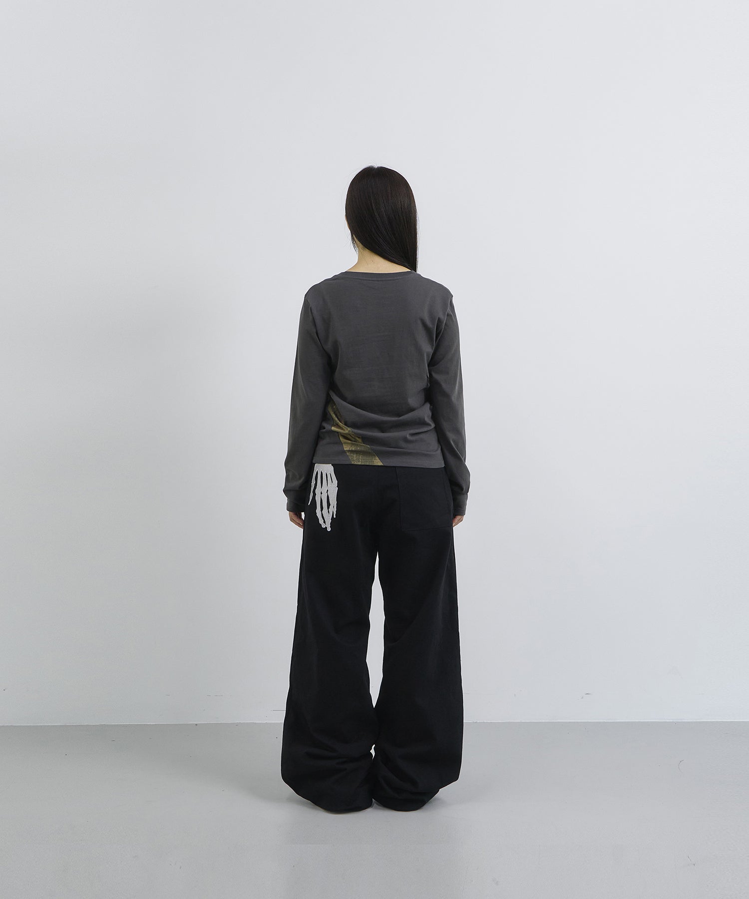 Tansanmagnesium Hand Bone Black Pants Black