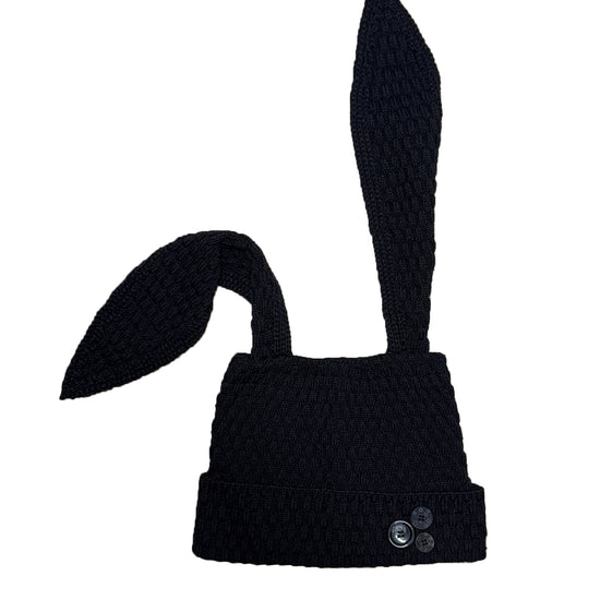 Tansanmagnesium Button Rabbit Beanie