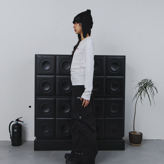 Tansanmagnesium Button Rabbit Beanie