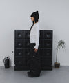Tansanmagnesium Button Rabbit Beanie